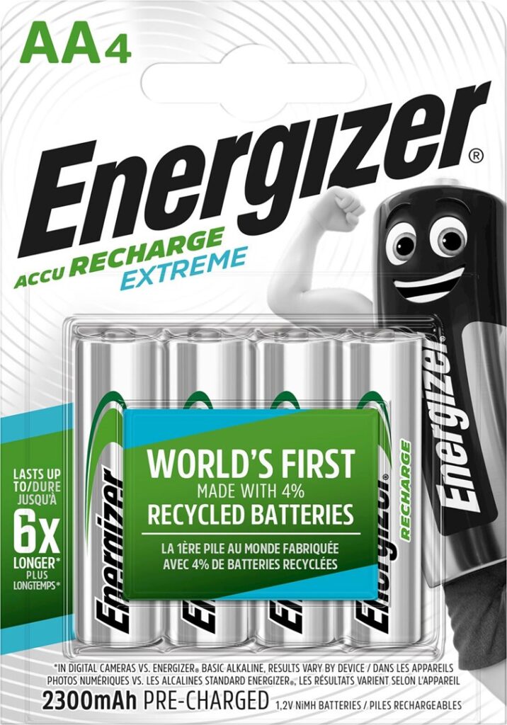 Energizer Extreme AA  2300mAh 4-pack
