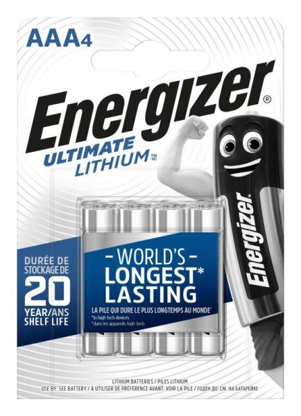 Energizer Litium L92 AAA 4-pack