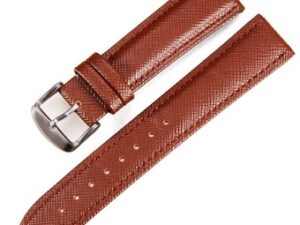 Klockarmband brunt 20mm