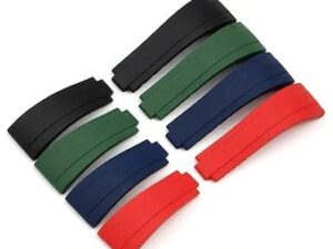 Rubber strap Passar till Rolex Submariner, GMT och Omega seamaster färg Orange